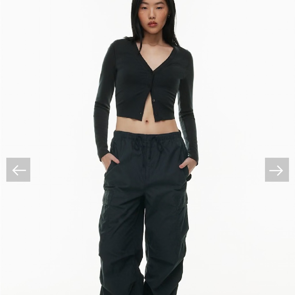 Aritzia Wafflex Stopover Longsleeve Black Size XS